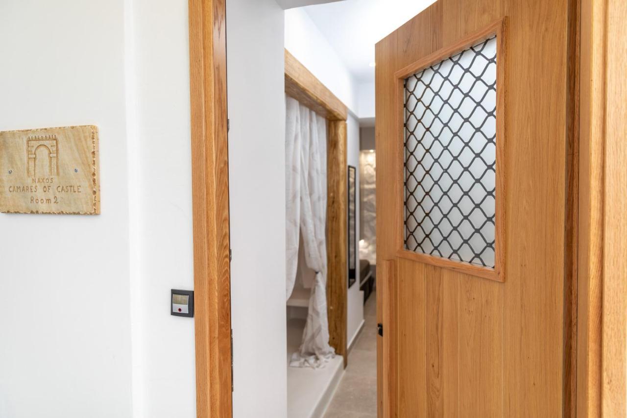 Camares Of Castle - New Luxury Apartments Naxos City Extérieur photo